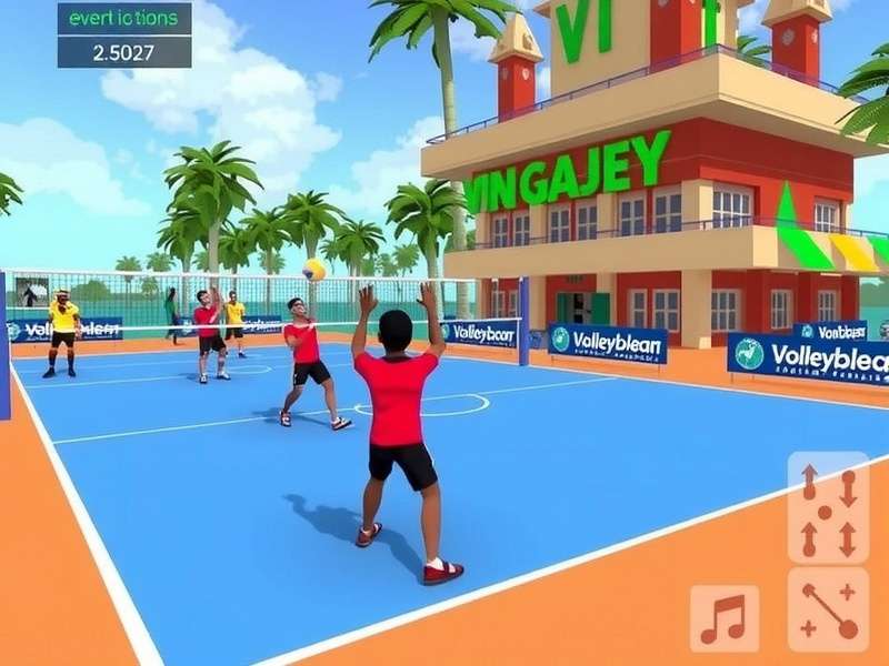 Vizag Volley Vanguards Game Screenshot